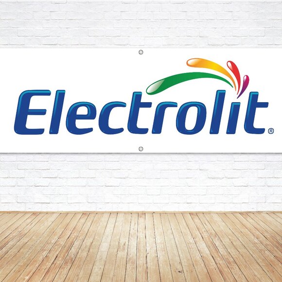 ELECTROLIT Hydration Drink Brand Exposure 5ft. Vinyl Banner Sign Vendor Signage - Picture 1 of 4